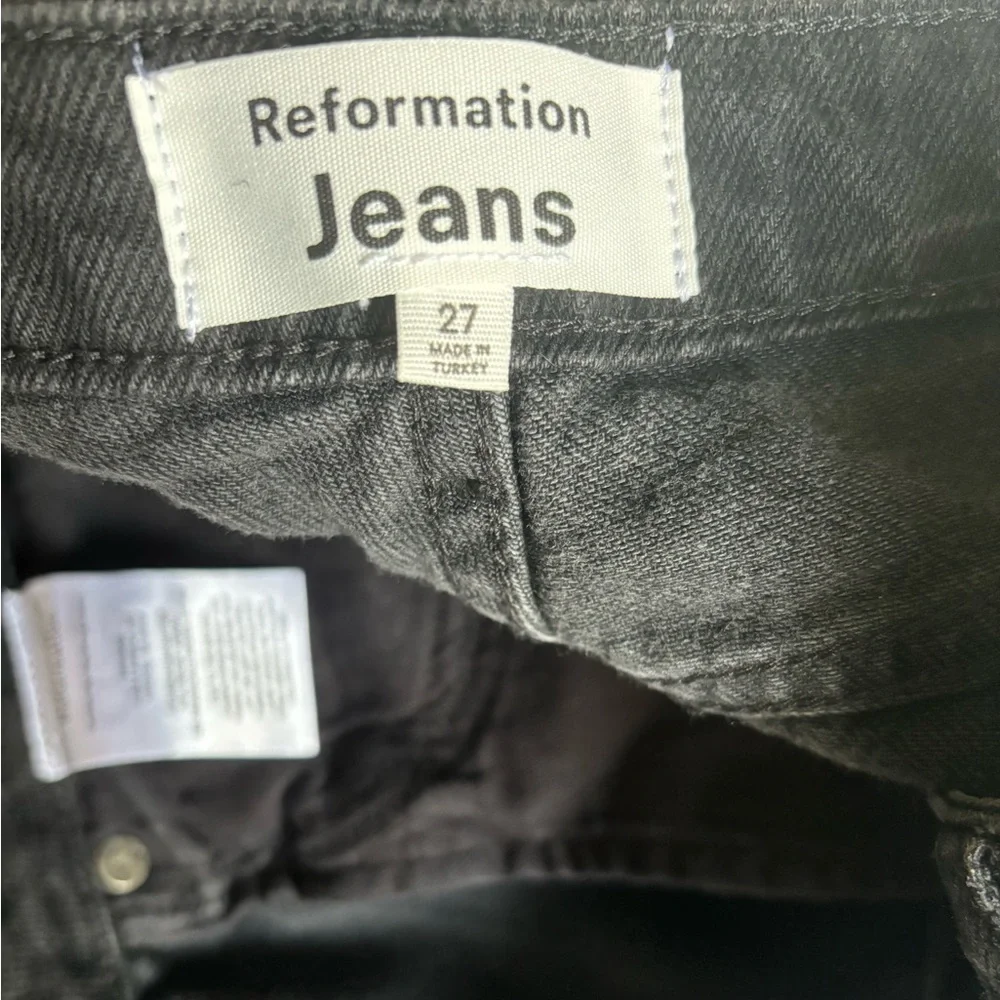 Reformation Cynthia High Rise Straight - Picture 5 of 7